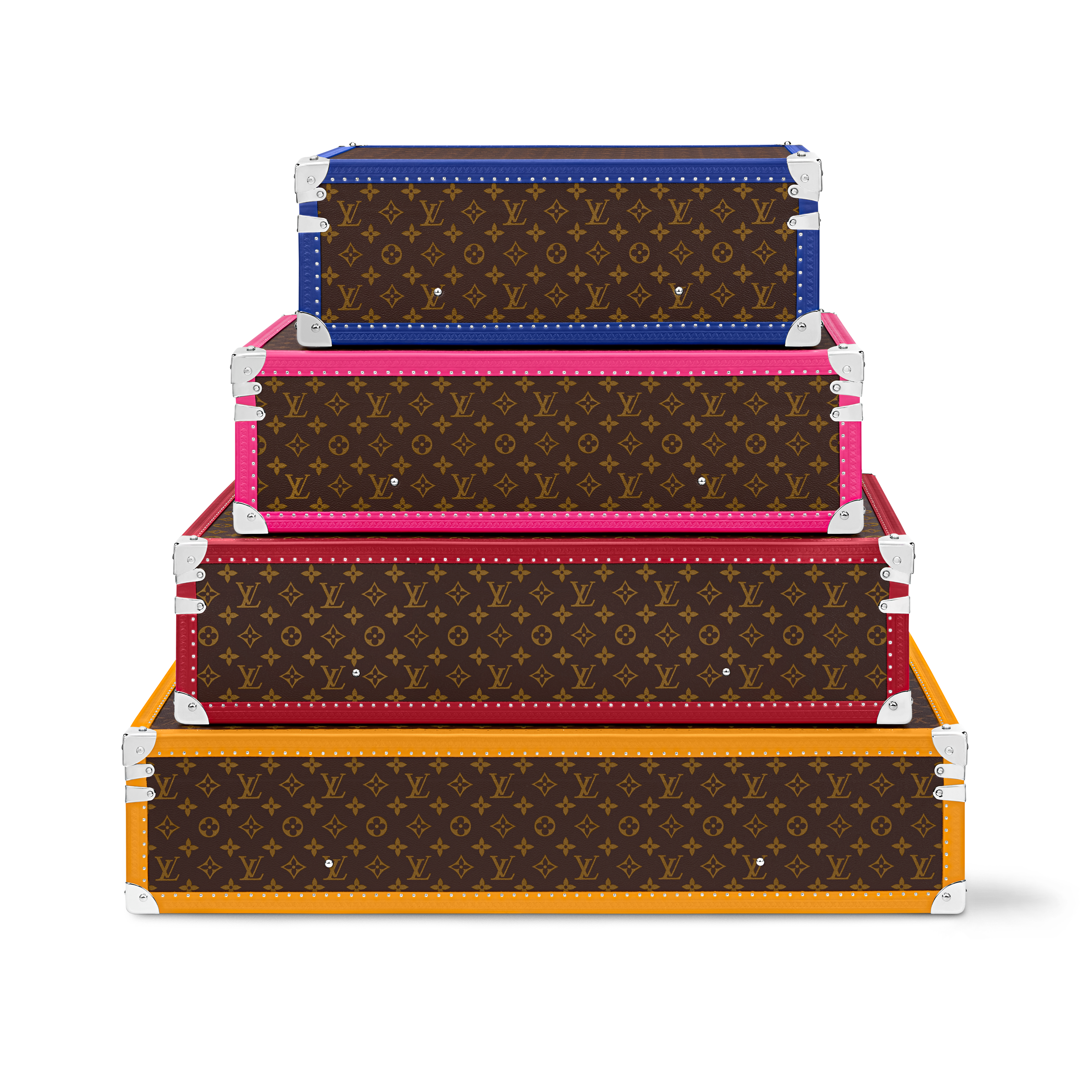 Pyramide Bisten 55 - 75 Monogram Macassar Canvas Trunks, Reisen und Wohnen Trunks und Koffer Trunks und Reisegepäck | LOUIS VUITTON (Zoom)