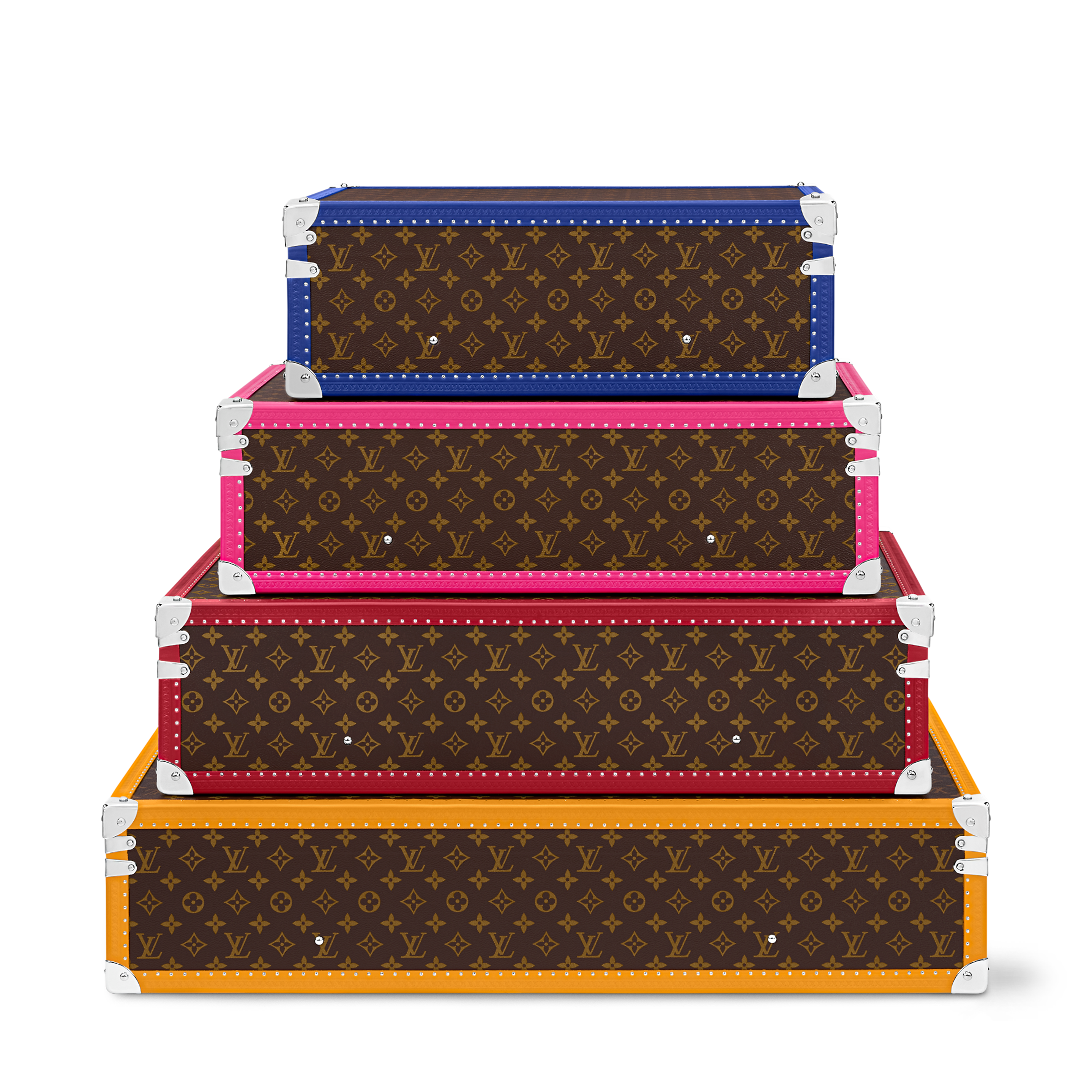 Pyramide Bisten 55 - 75 Monogram Macassar Canvas - Trunks und Koffer ...