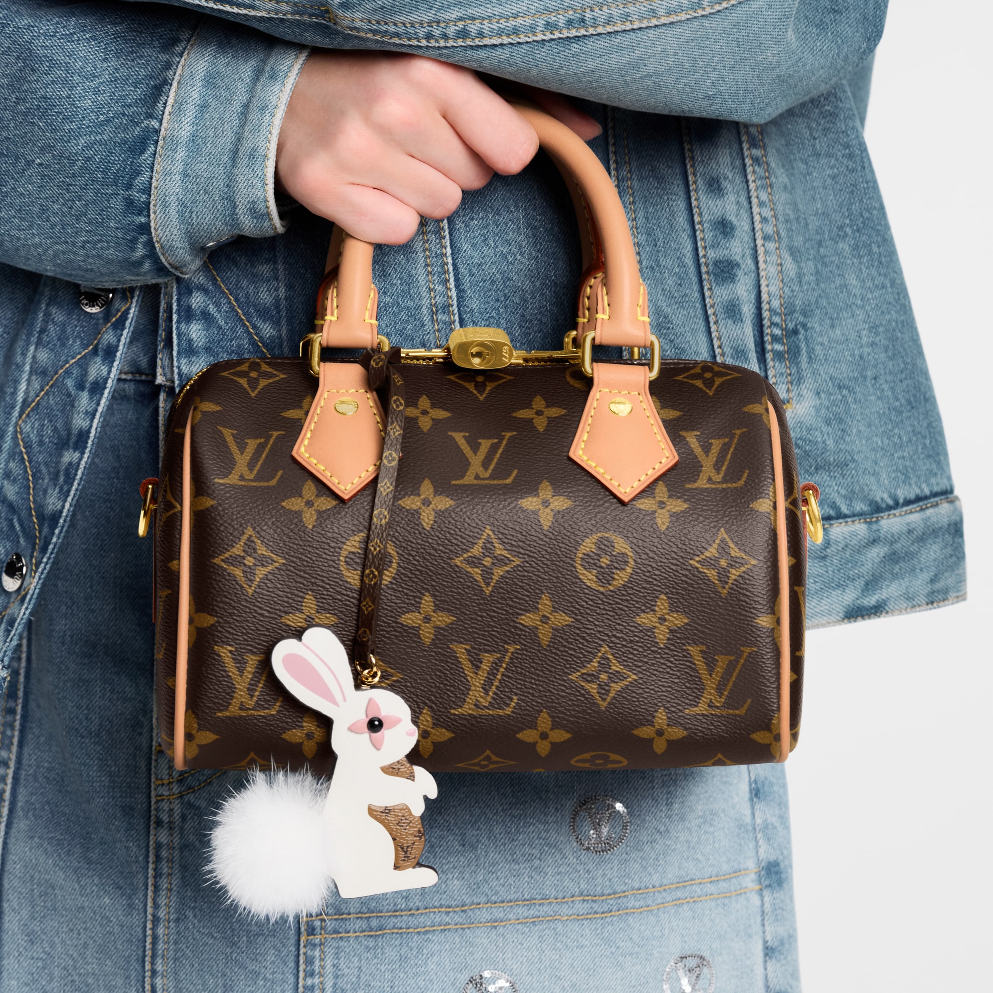 Rabbit LV Furry Friend Taschenschmuck S00 Damen Accessoires Schlüsselanhänger und Taschenschmuck | LOUIS VUITTON (Zoom)