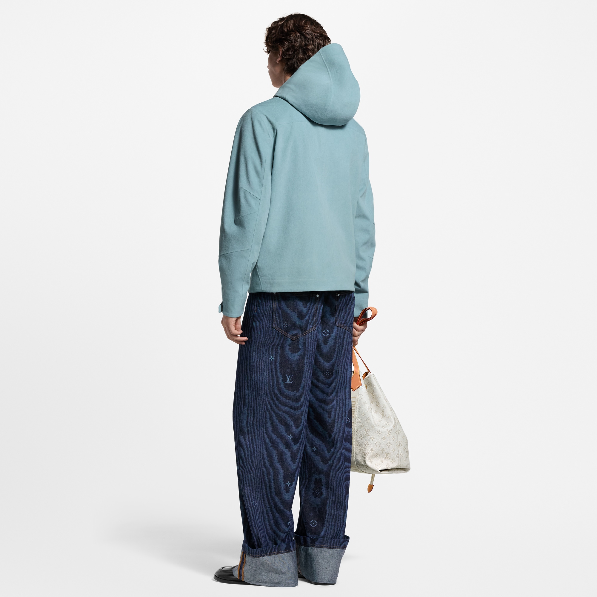 Regenjacke aus technischem Samt  Herren Ready to Wear Jacken und Mäntel | LOUIS VUITTON (Zoom)