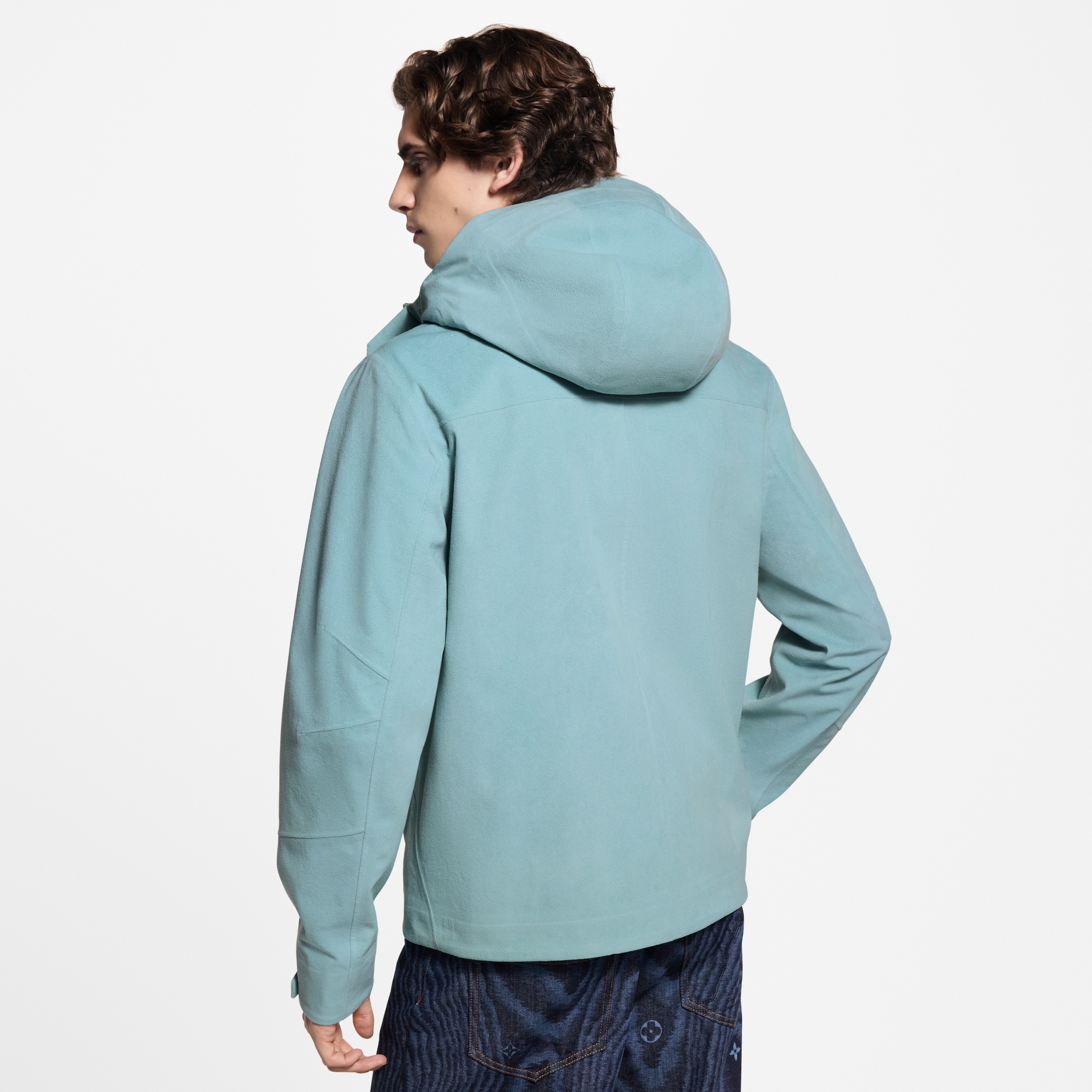 Regenjacke aus technischem Samt  Herren Ready to Wear Jacken und Mäntel | LOUIS VUITTON (Zoom)