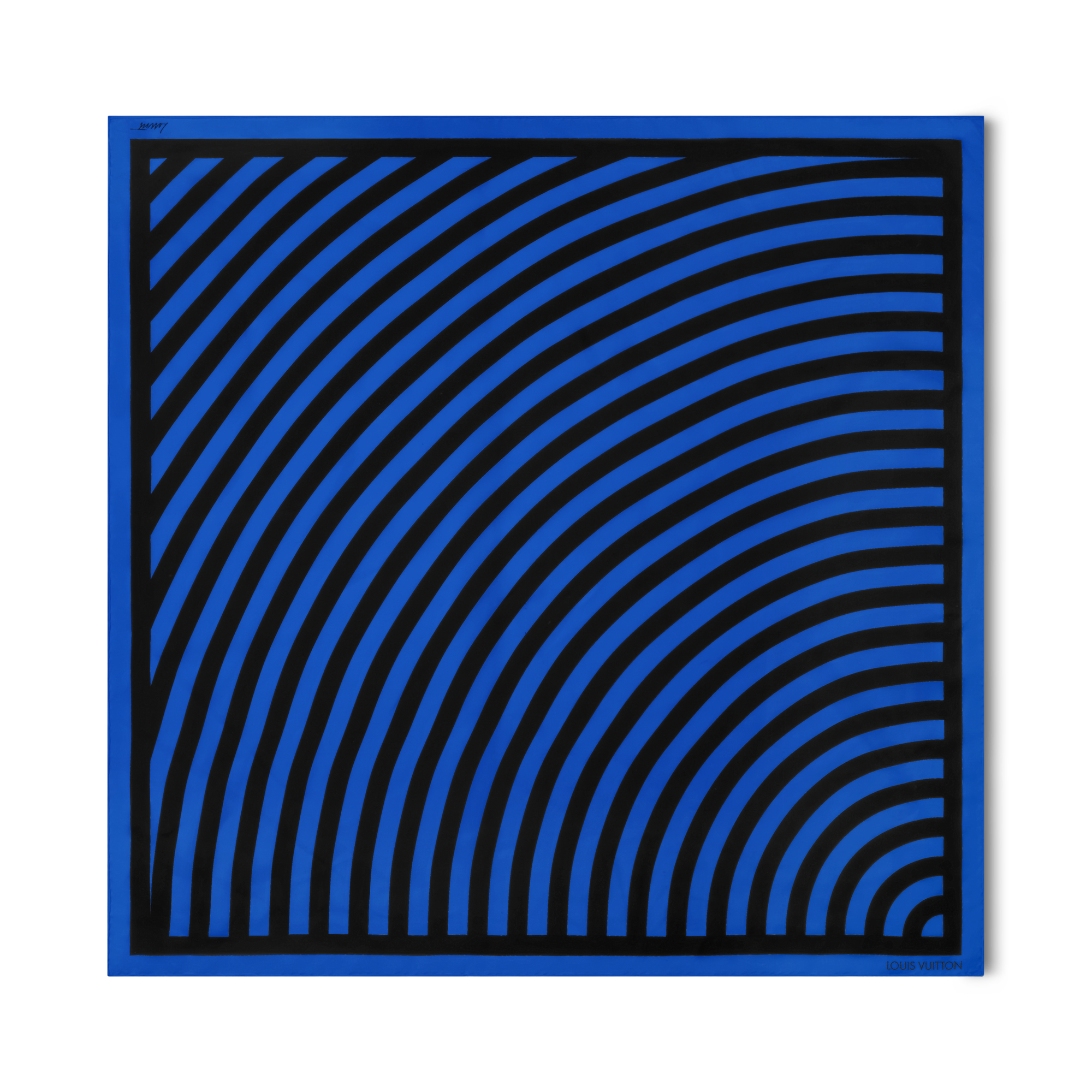 Ressac By Sol Lewitt Carré 90 S00 Damen Accessoires Seidentücher und Bandeaus | LOUIS VUITTON (Zoom)