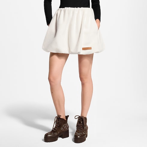 Rock aus Wolle mit Ballonform Damen Ready to Wear Neuheiten Ready-to-wear | LOUIS VUITTON (Zoom)