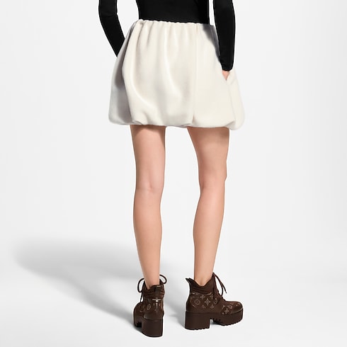 Rock aus Wolle mit Ballonform Damen Ready to Wear Neuheiten Ready-to-wear | LOUIS VUITTON (Zoom)