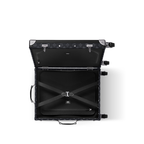 Rolling Trunk Koffer Monogram Eclipse Canvas Herren Reisegepäck Trolleys | LOUIS VUITTON (Zoom)