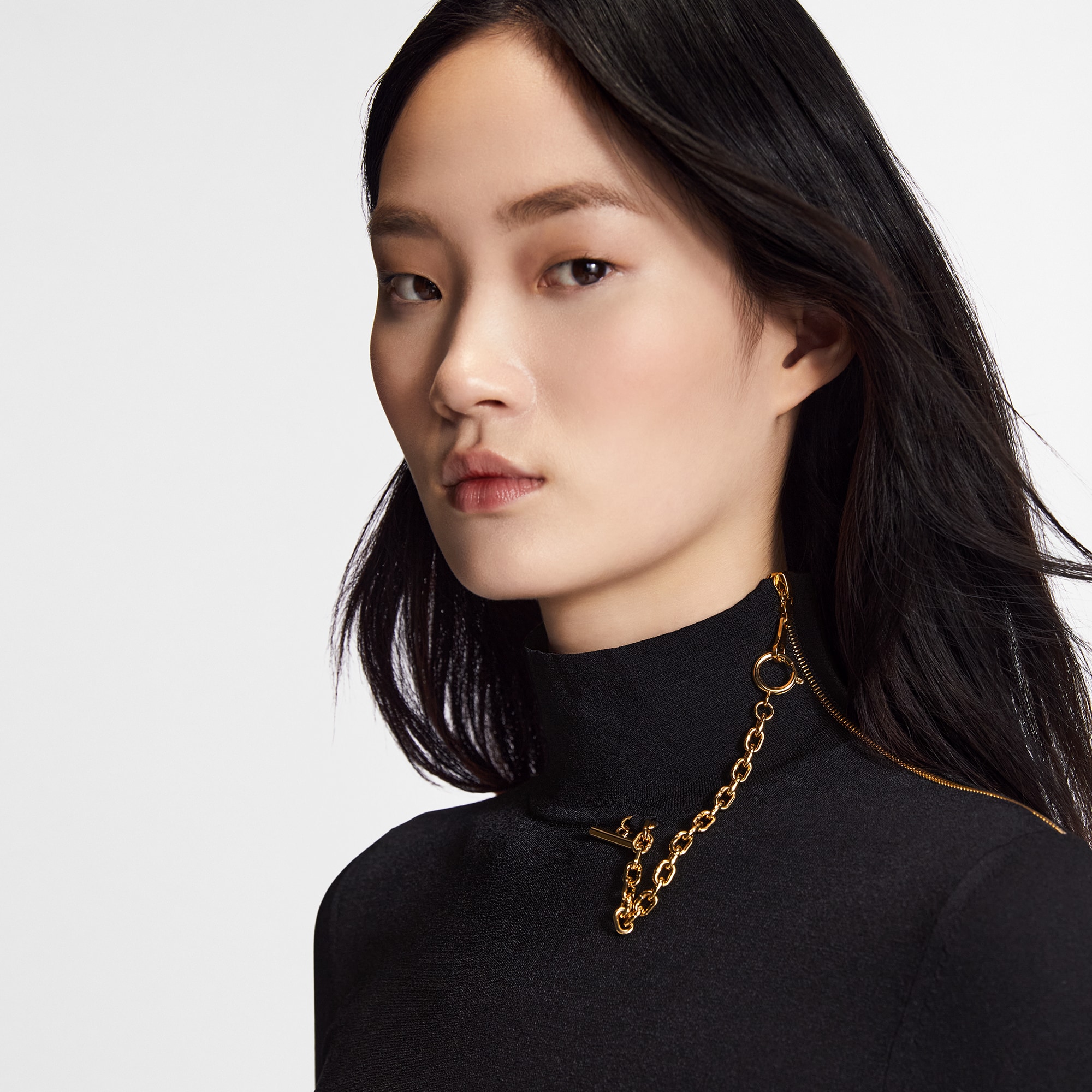 Rollkragenpullover mit Detail an Schulter  Damen Ready to Wear Strick | LOUIS VUITTON (Zoom)