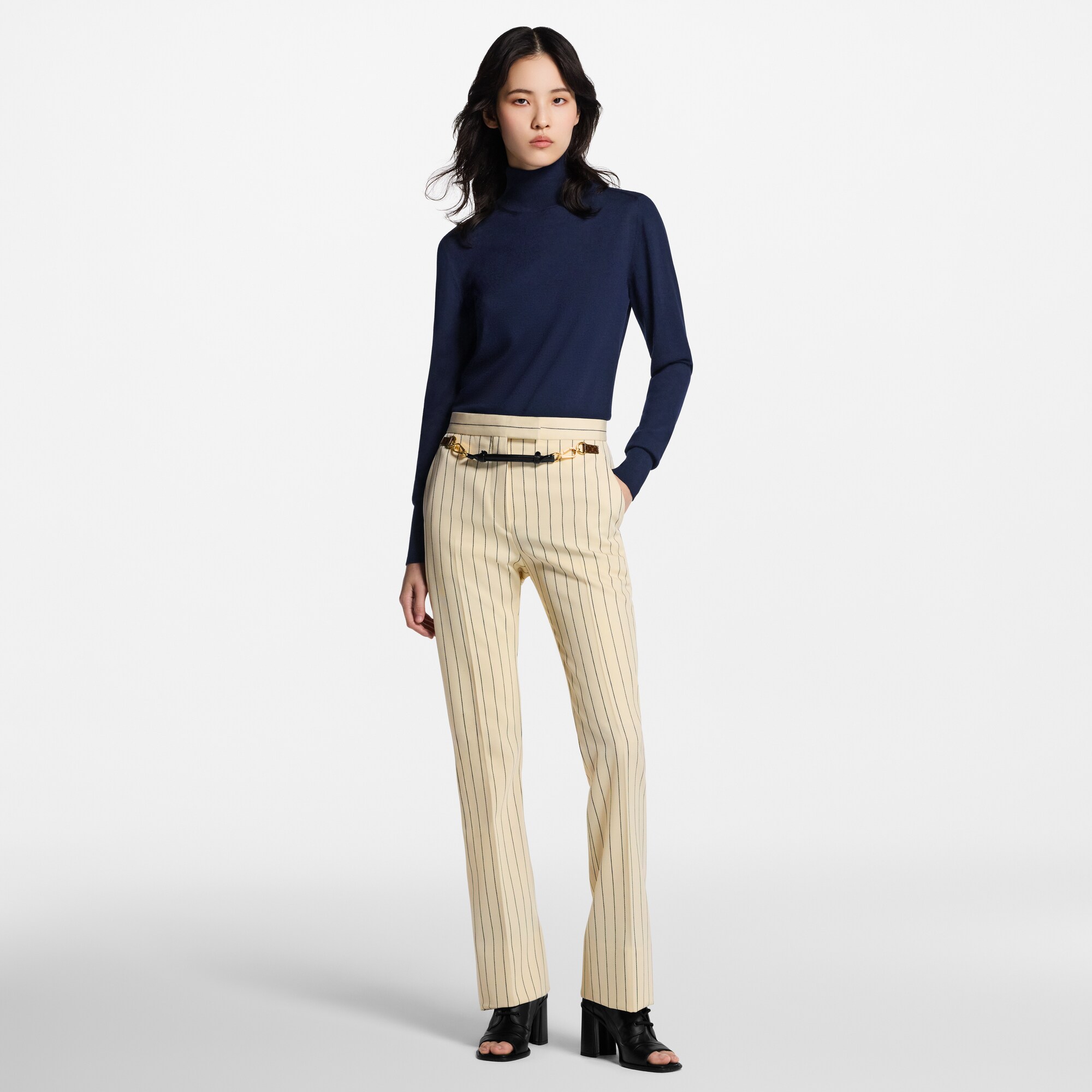 Rollkragenpullover mit Signatur  Damen Ready to Wear Strick | LOUIS VUITTON (Zoom)