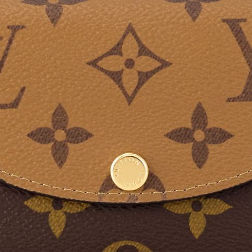 Rosalie Coin Geldbörse Monogram Reverse Canvas Damen Geldbörsen und Kleinlederwaren Alle Kollektionen | LOUIS VUITTON (Zoom)