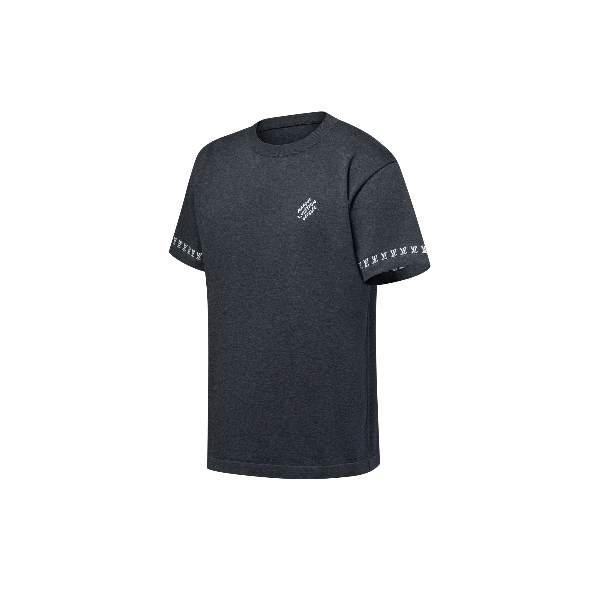 Rundhals-Shirt aus Baumwolle mit Signatur  Herren Ready to Wear Vollständige Ready to Wear | LOUIS VUITTON (Zoom)