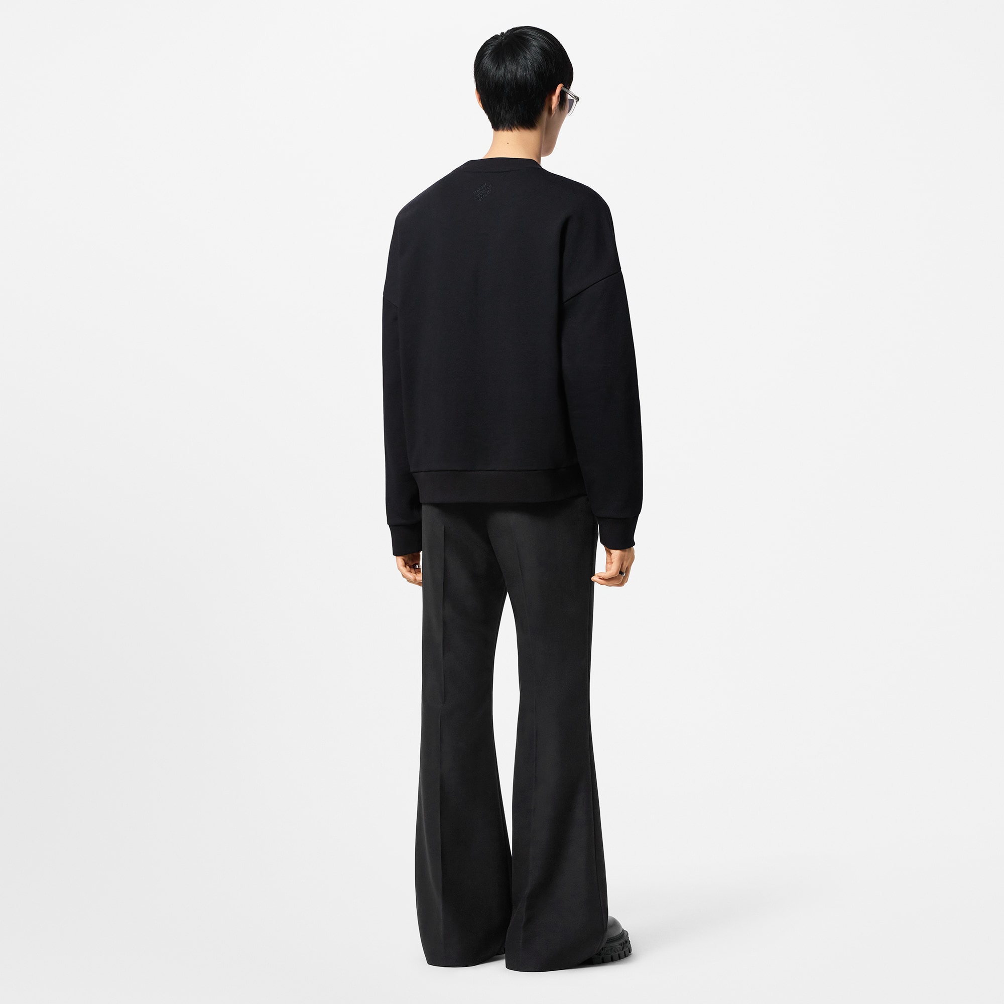 Rundhalspullover aus Baumwolle mit Signatur  Herren Ready to Wear T-Shirts und Poloshirts | LOUIS VUITTON (Zoom)