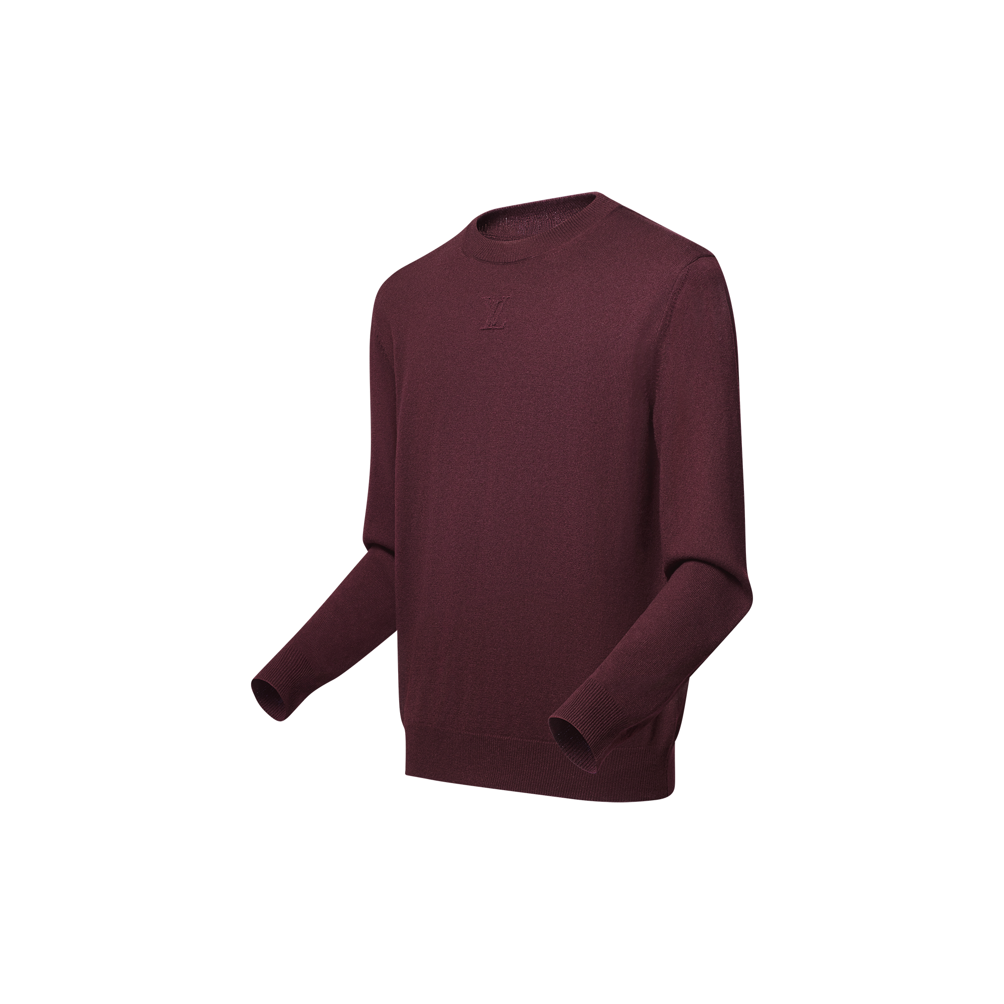 Rundhalspullover aus Kaschmir mit Prägung  Herren Ready to Wear Vollständige Ready to Wear | LOUIS VUITTON (Zoom)