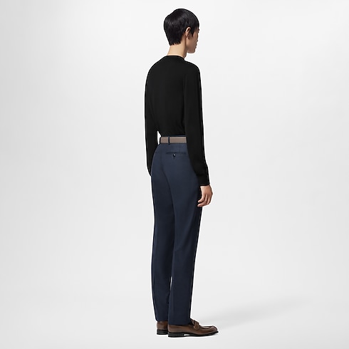 Rundhalspullover aus Seiden-Kaschmirgemisch Herren Ready to Wear Strick und Sweatshirts | LOUIS VUITTON (Zoom)