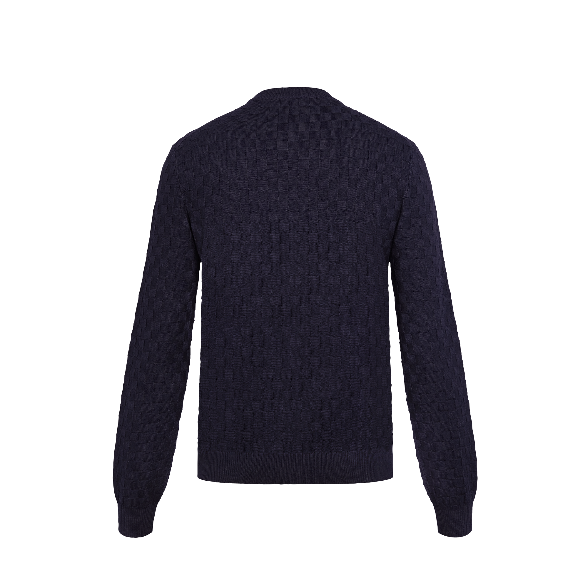 Rundhalspullover mit Damier-Motiv  Herren Ready to Wear Strick und Sweatshirts | LOUIS VUITTON (Zoom)