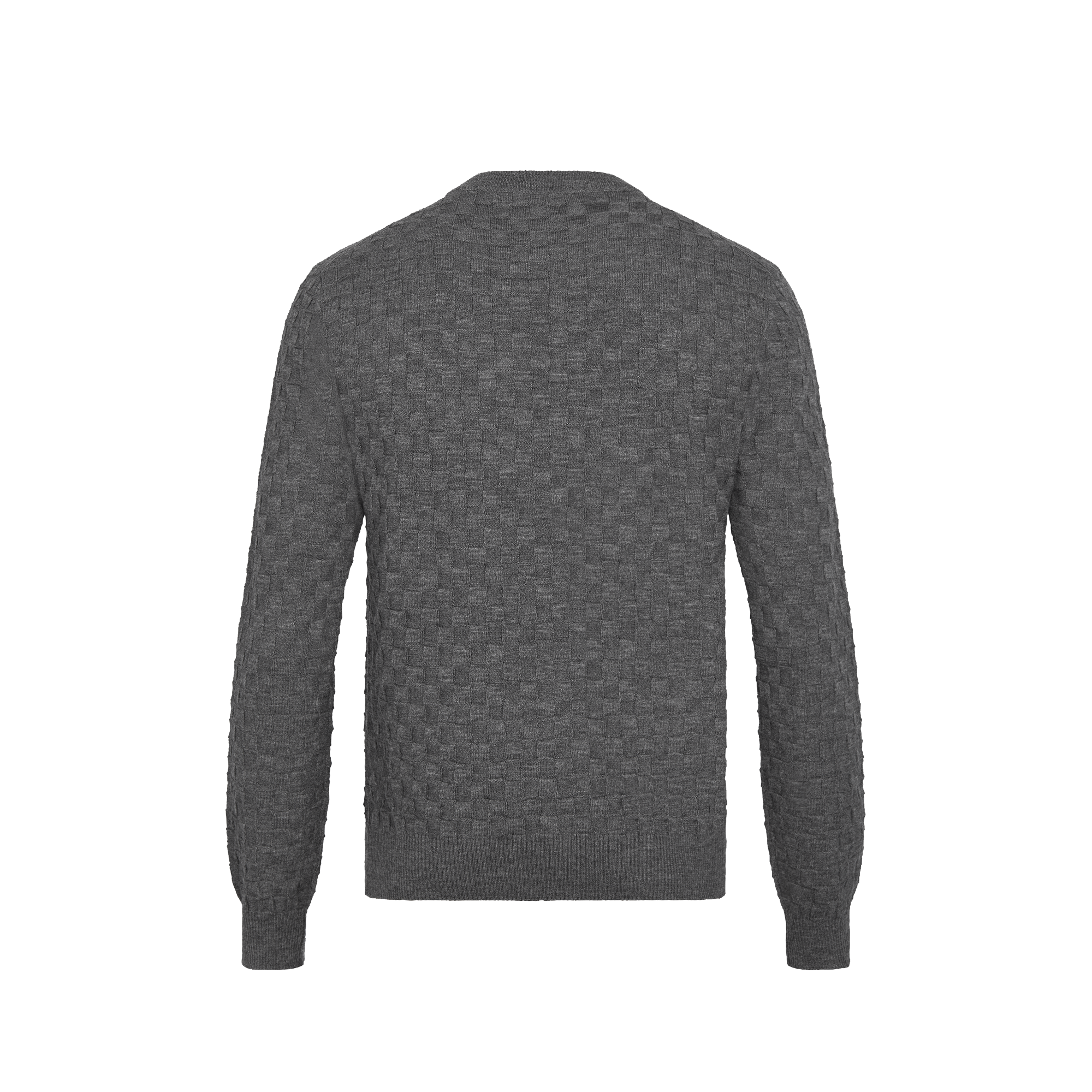 Rundhalspullover mit Damier-Motiv  Herren Ready to Wear Strick und Sweatshirts | LOUIS VUITTON (Zoom)