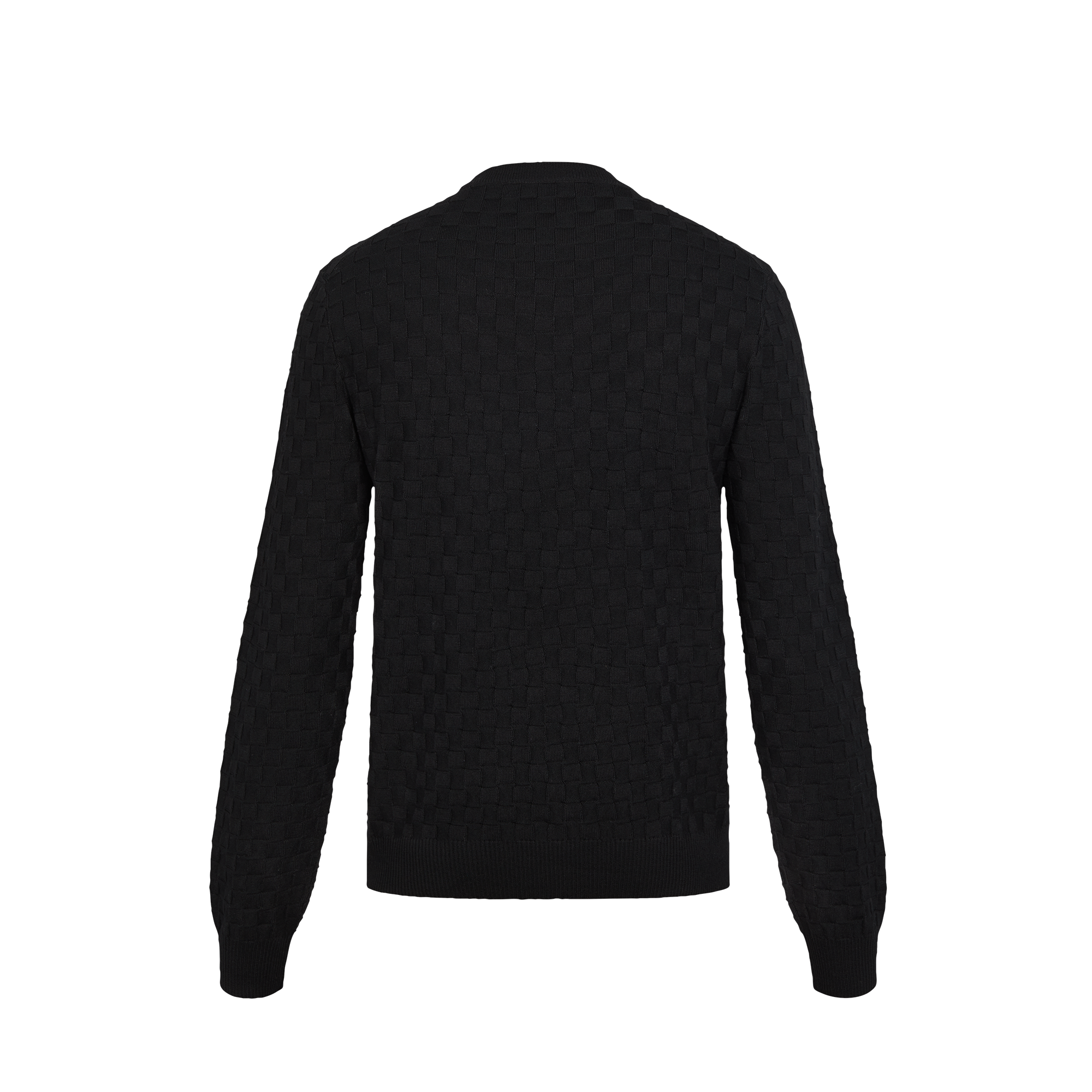 Rundhalspullover mit Damier-Motiv  Herren Ready to Wear Strick und Sweatshirts | LOUIS VUITTON (Zoom)