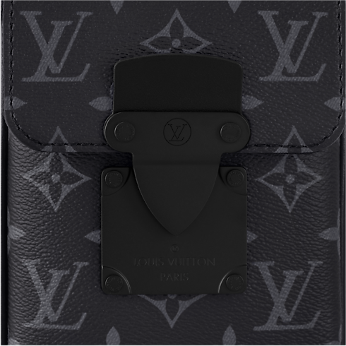 S-Lock Vertical Wearable Geldbörse Monogram Eclipse Herren Taschen Alle Kollektionen | LOUIS VUITTON (Zoom)