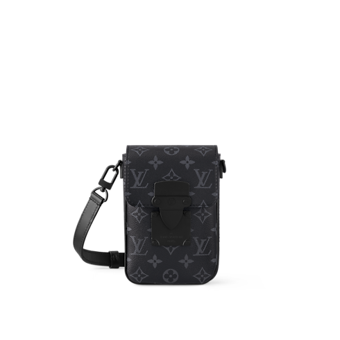 S-Lock Vertical Wearable Geldbörse Monogram Eclipse Herren Taschen Alle Kollektionen | LOUIS VUITTON (Zoom)