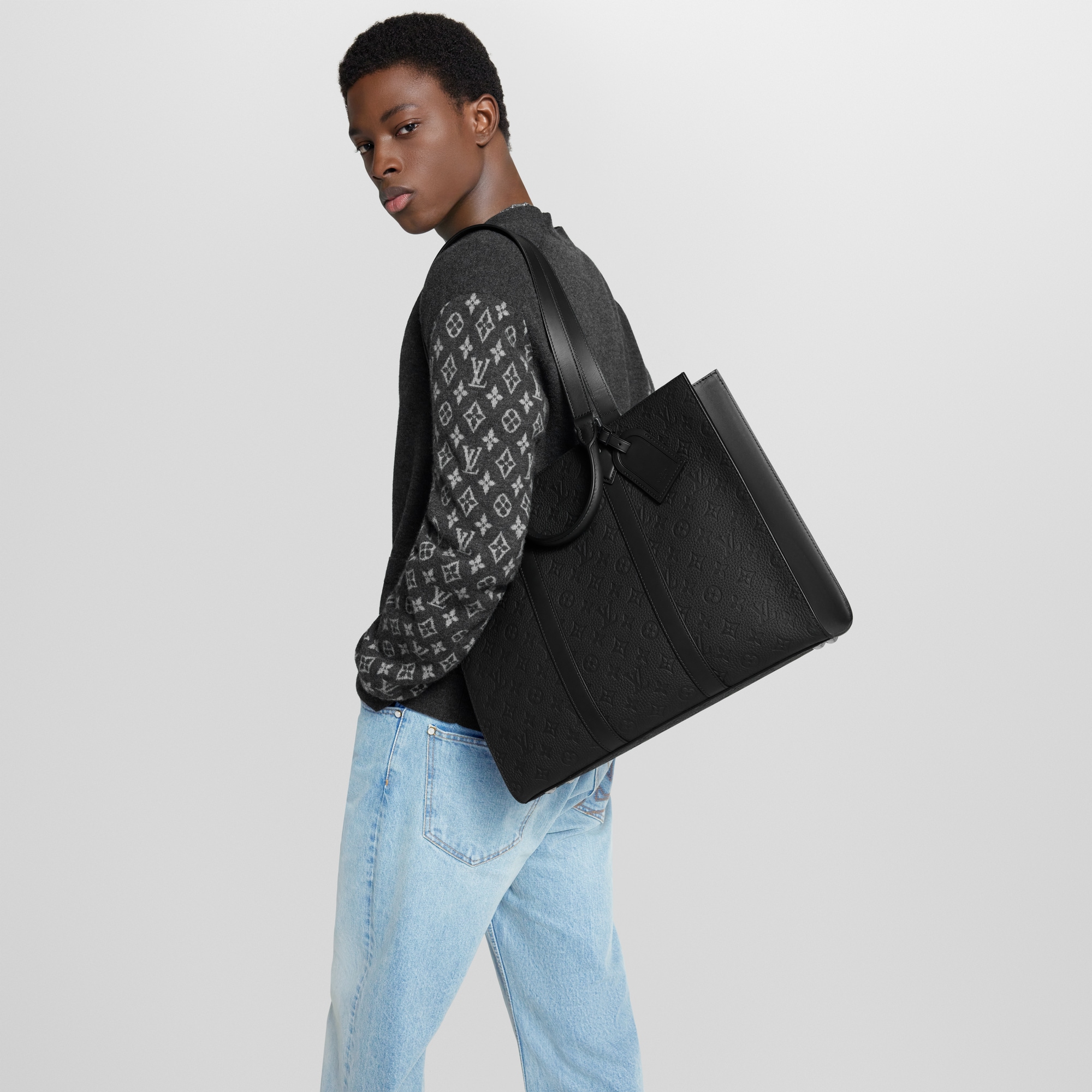 Sac Plat 24H Monogram Canvas & Taurillon Leder Herren Taschen Alle Kollektionen | LOUIS VUITTON (Zoom)