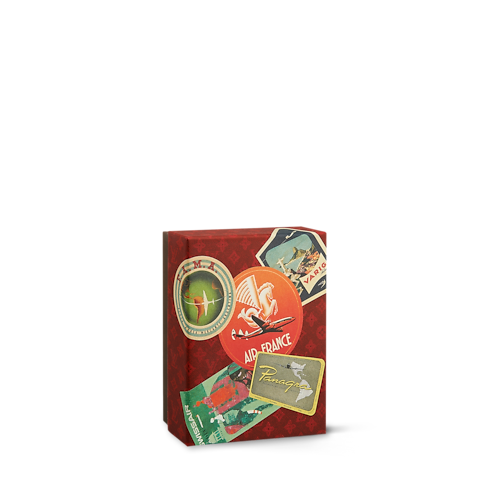 Sammlerbox: 30 Postkarten und Etiketten von Fluggesellschaften Trunks, Reisen und Wohnen Bücher und Schreibaccessoires Bücher | LOUIS VUITTON (Zoom)