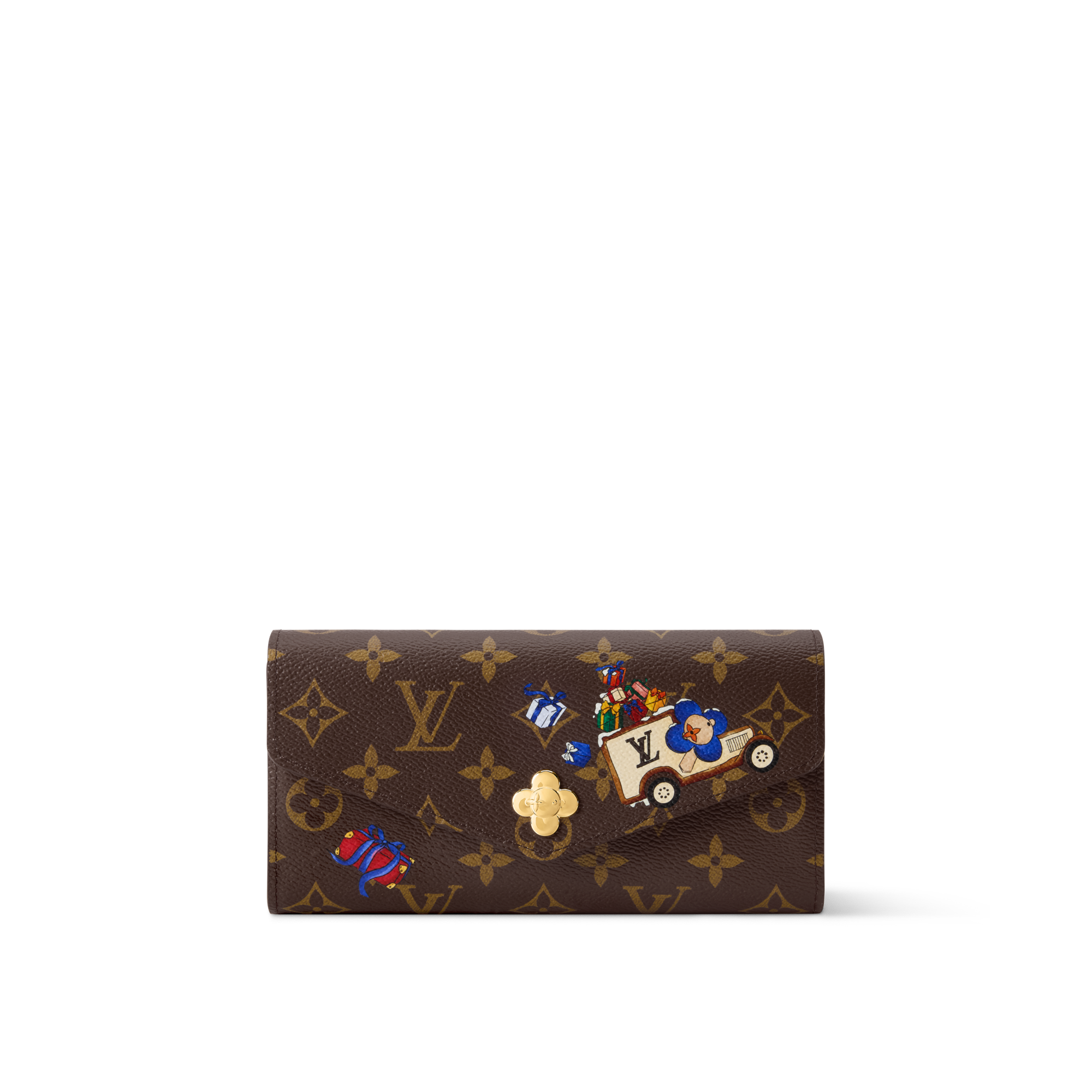 Sarah Geldbörse Monogram Canvas Damen Geldbörsen und Kleinlederwaren Kleine und längliche Geldbörsen | LOUIS VUITTON (Zoom)