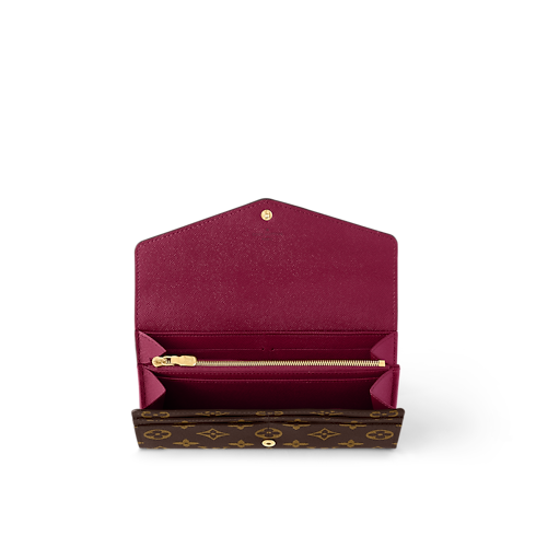 Sarah Geldbörse Monogram Canvas Damen Geldbörsen und Kleinlederwaren Alle Geldbörsen und Kleinlederwaren | LOUIS VUITTON (Zoom)