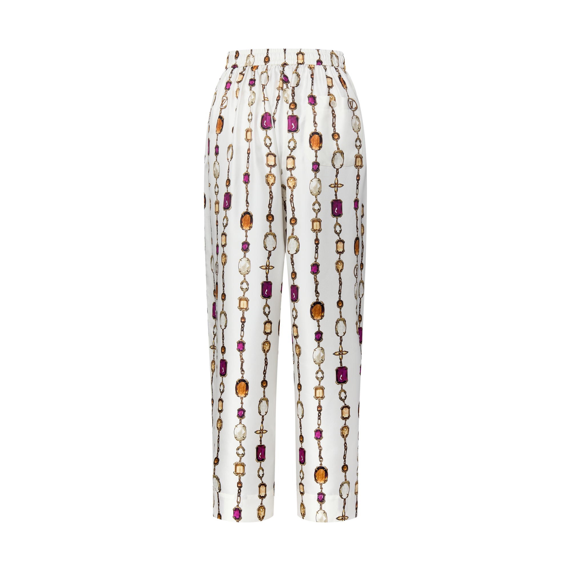 Schlafanzughose mit Halsketten-Motiv  Damen Ready to Wear Hosen | LOUIS VUITTON (Zoom)