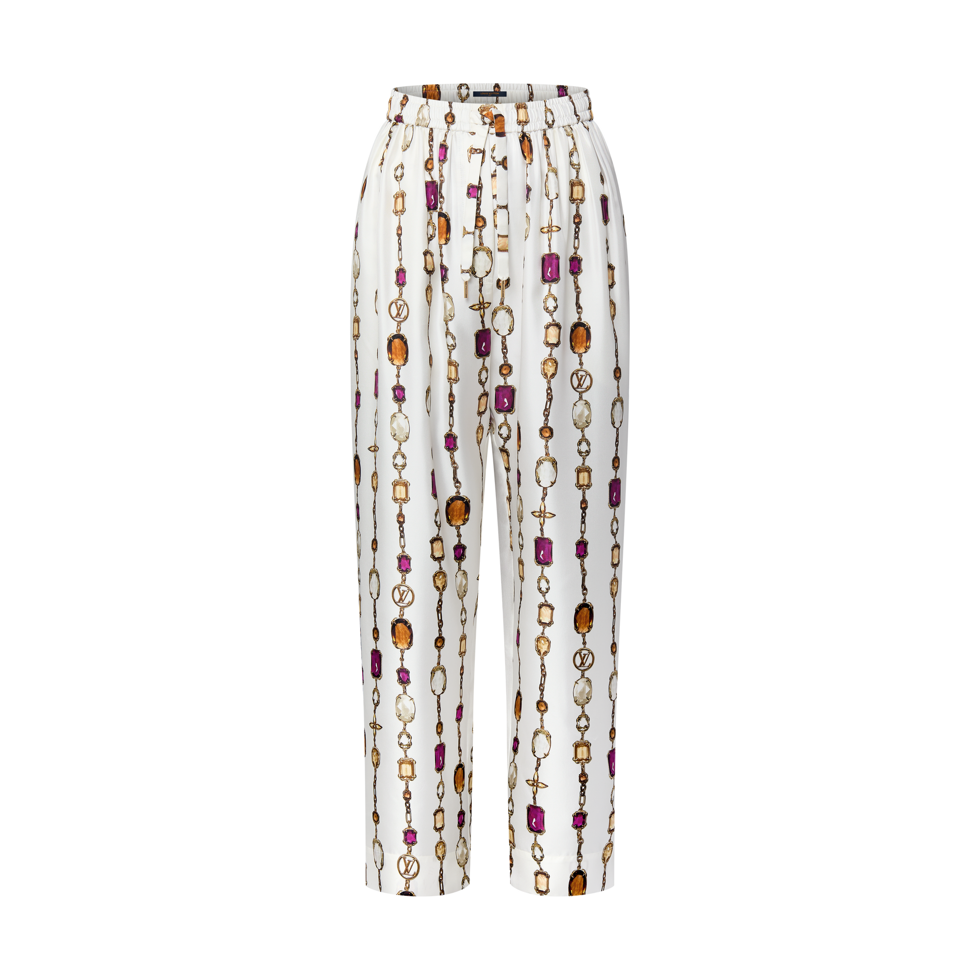 Schlafanzughose mit Halsketten-Motiv  Damen Ready to Wear Hosen | LOUIS VUITTON (Zoom)