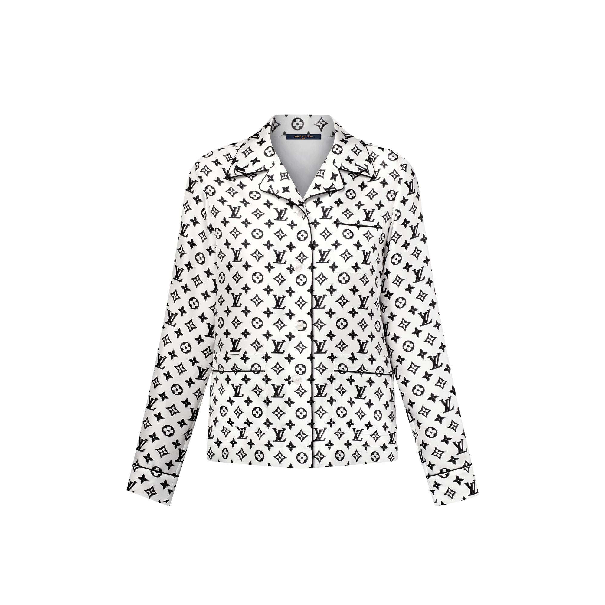 Schlafanzugoberteil mit Monogram-Motiv  Damen Ready to Wear Tops | LOUIS VUITTON (Zoom)