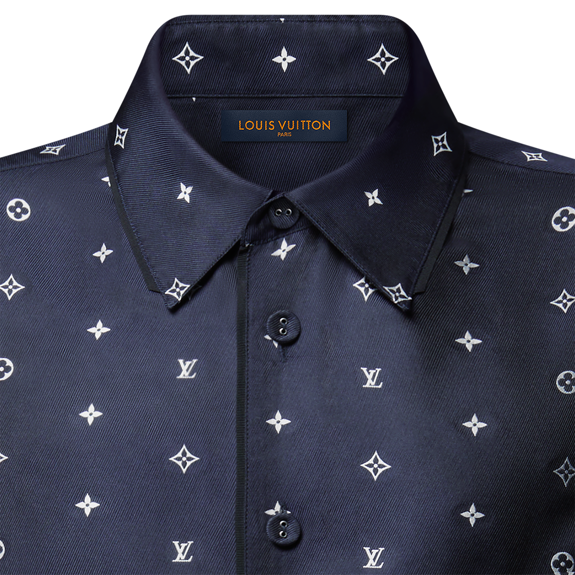 Schlafanzugtop aus Monogram Seide  Herren Ready to Wear Hemden | LOUIS VUITTON (Zoom)