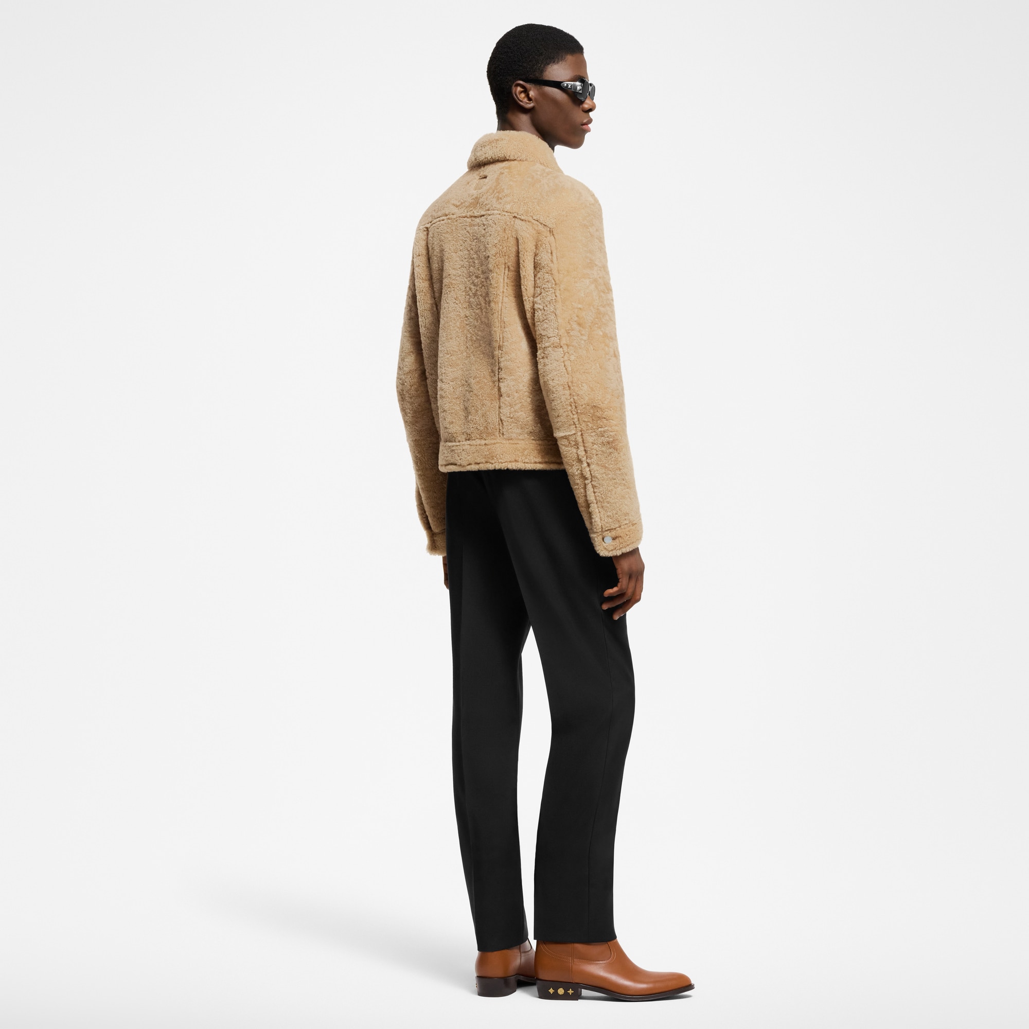 Schmal geschnittene Evening Hose aus Wolle  Herren Ready to Wear Hosen | LOUIS VUITTON (Zoom)
