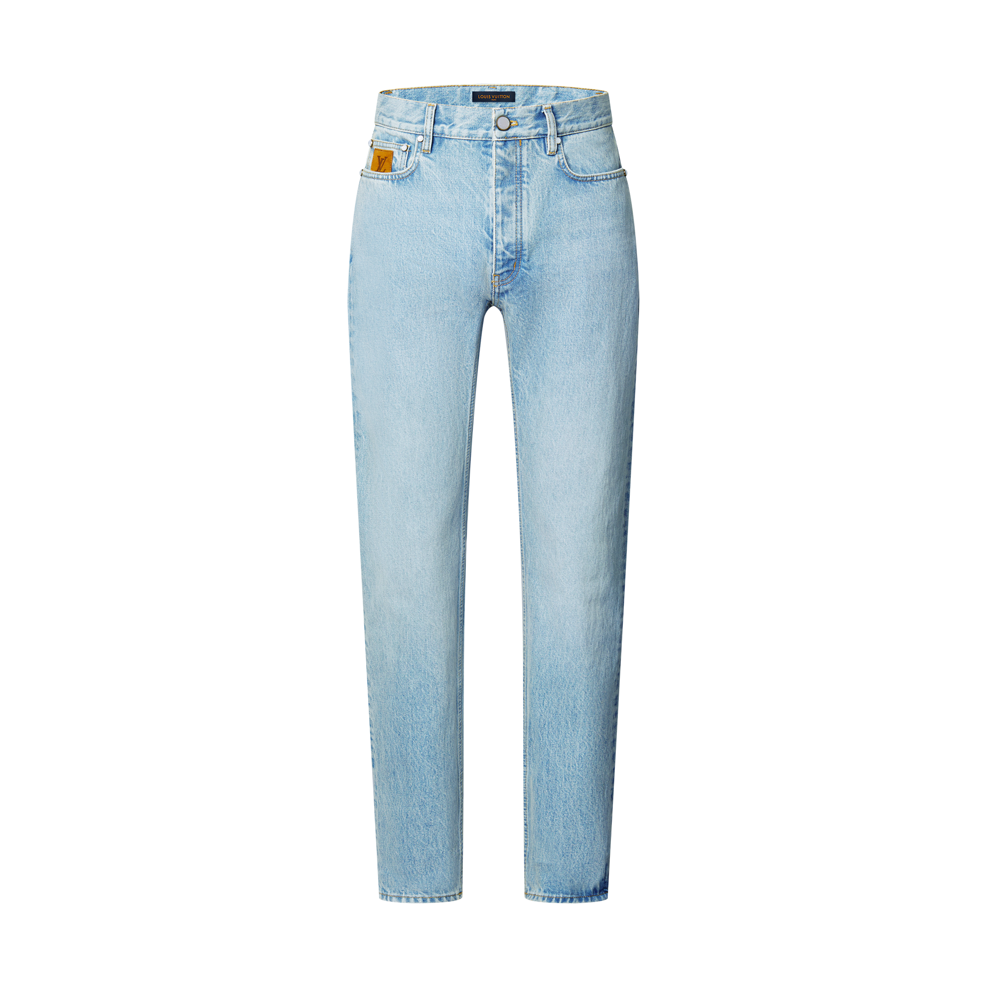 Schmal geschnittene Hose aus Denim  Herren Ready to Wear Denim | LOUIS VUITTON (Zoom)