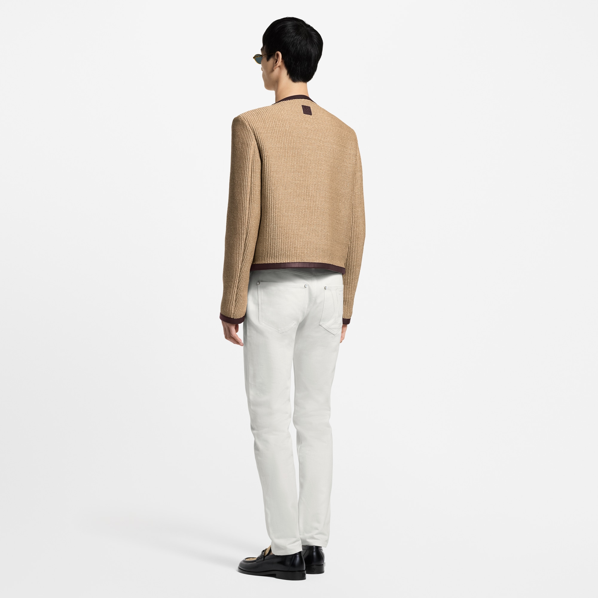 Schmal geschnittene Hose aus Denim  Herren Ready to Wear Denim | LOUIS VUITTON (Zoom)