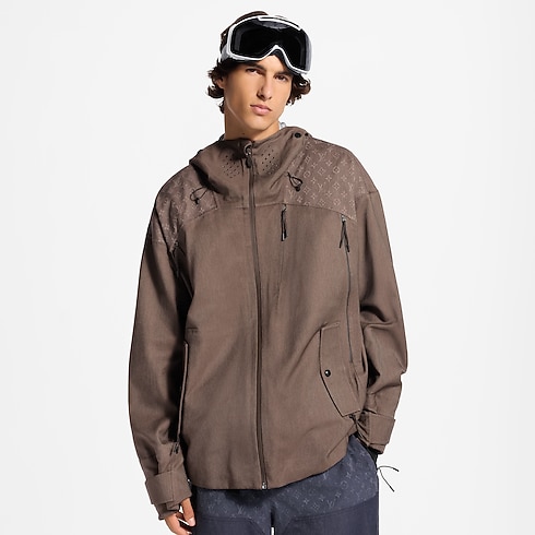Schneejacke aus Shell mit Kapuze Herren Ready to Wear Vollständige Ready to Wear | LOUIS VUITTON (Zoom)