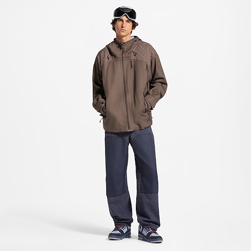 Schneejacke aus Shell mit Kapuze Herren Ready to Wear Vollständige Ready to Wear | LOUIS VUITTON (Zoom)
