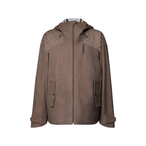 Schneejacke aus Shell mit Kapuze Herren Ready to Wear Vollständige Ready to Wear | LOUIS VUITTON (Zoom)