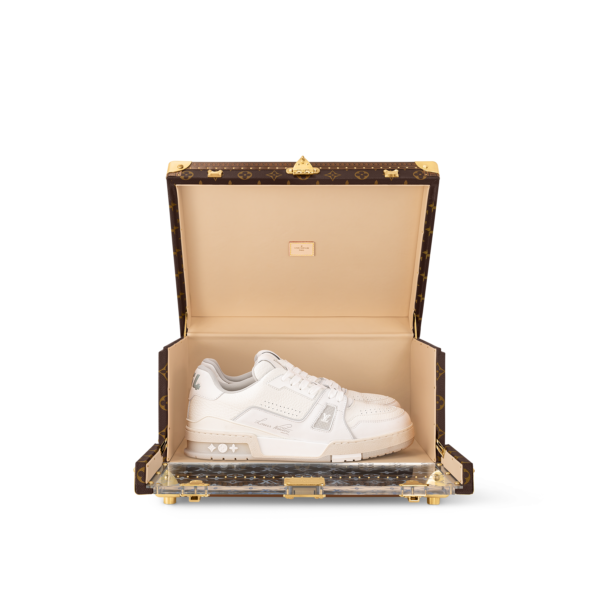 Shoe Box Monogram Monogram Canvas Trunks, Reisen und Wohnen Trunks und Koffer Kleine Trunks | LOUIS VUITTON (Zoom)