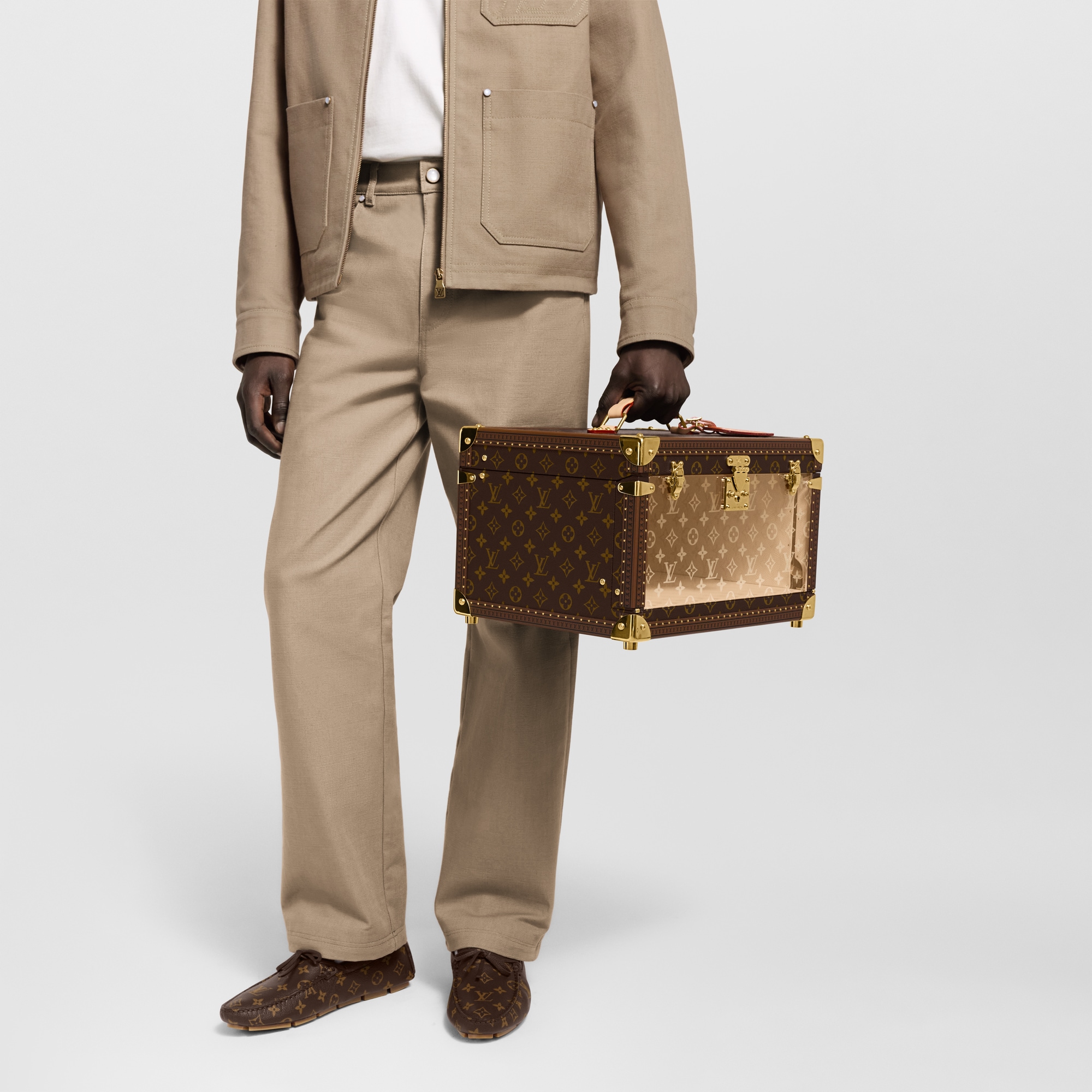 Shoe Box Monogram Monogram Canvas Trunks, Reisen und Wohnen Trunks und Koffer Kleine Trunks | LOUIS VUITTON (Zoom)