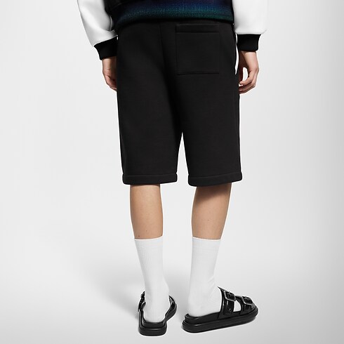 Shorts aus Baumwolljersey im College-Stil Herren Ready to Wear Vollständige Ready to Wear | LOUIS VUITTON (Zoom)