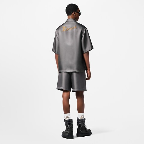Shorts aus bedruckter Seide Herren Ready to Wear Hosen | LOUIS VUITTON (Zoom)