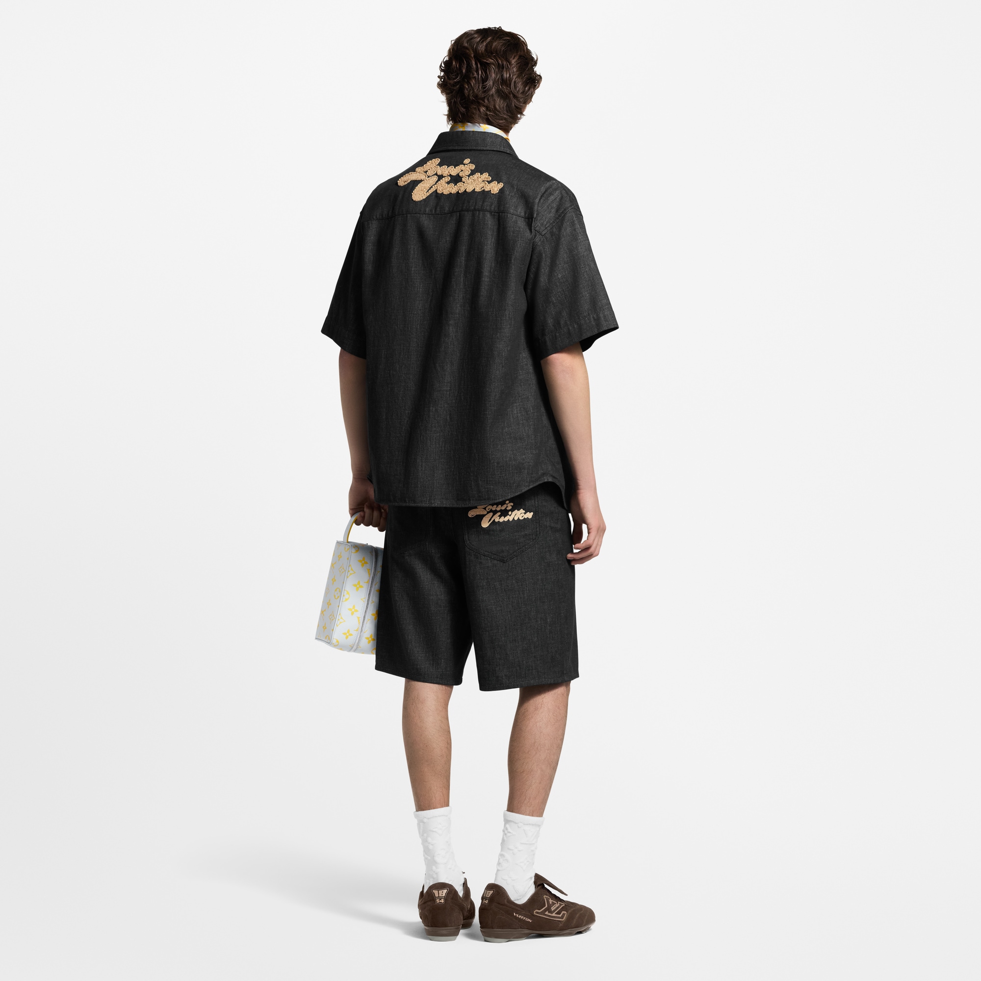 Shorts aus Chambray  Herren Ready to Wear Denim | LOUIS VUITTON (Zoom)