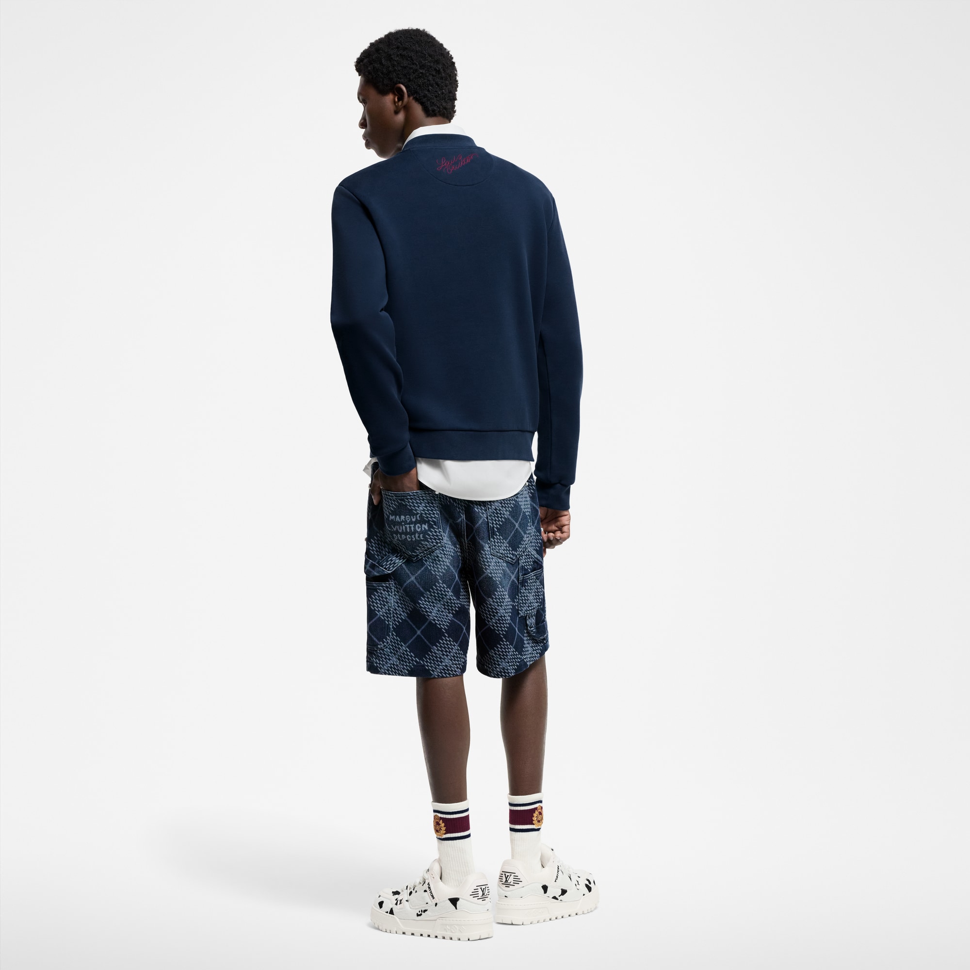 Shorts aus Denim im Carpenter-Stil  Herren Ready to Wear Denim | LOUIS VUITTON (Zoom)
