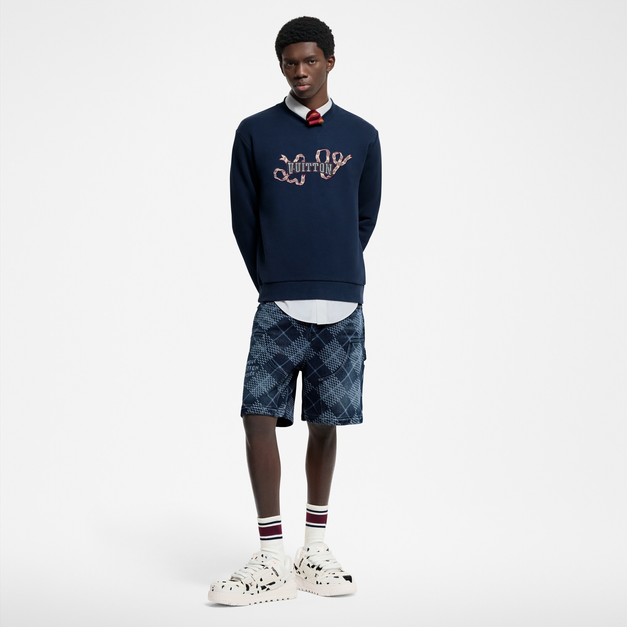 Shorts aus Denim im Carpenter-Stil  Herren Ready to Wear Denim | LOUIS VUITTON (Zoom)