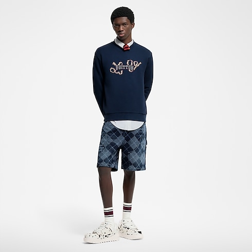 Shorts aus Denim im Carpenter-Stil Herren Ready to Wear Denim | LOUIS VUITTON (Zoom)