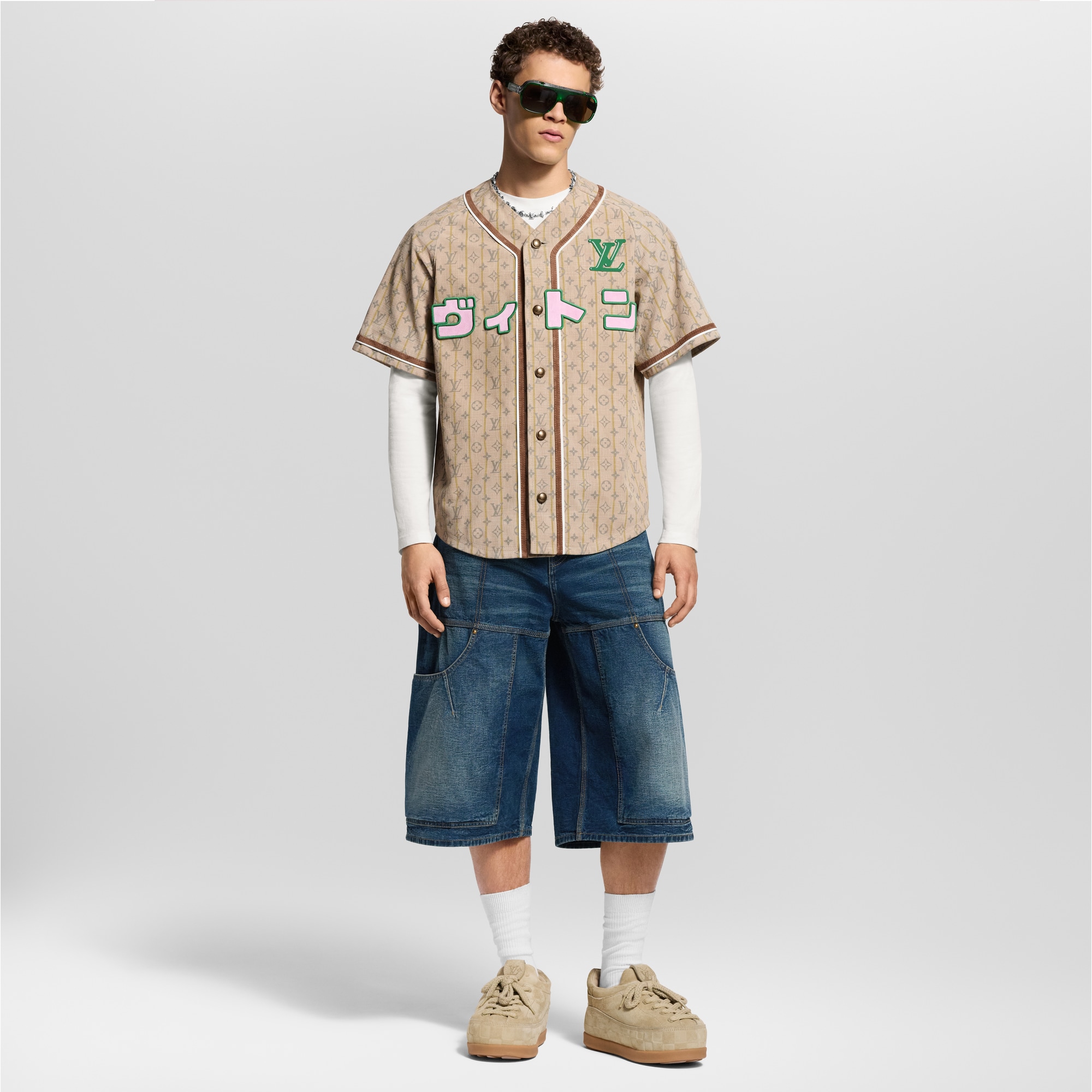 Shorts aus Denim im Workwear-Stil  Herren Ready to Wear Denim | LOUIS VUITTON (Zoom)