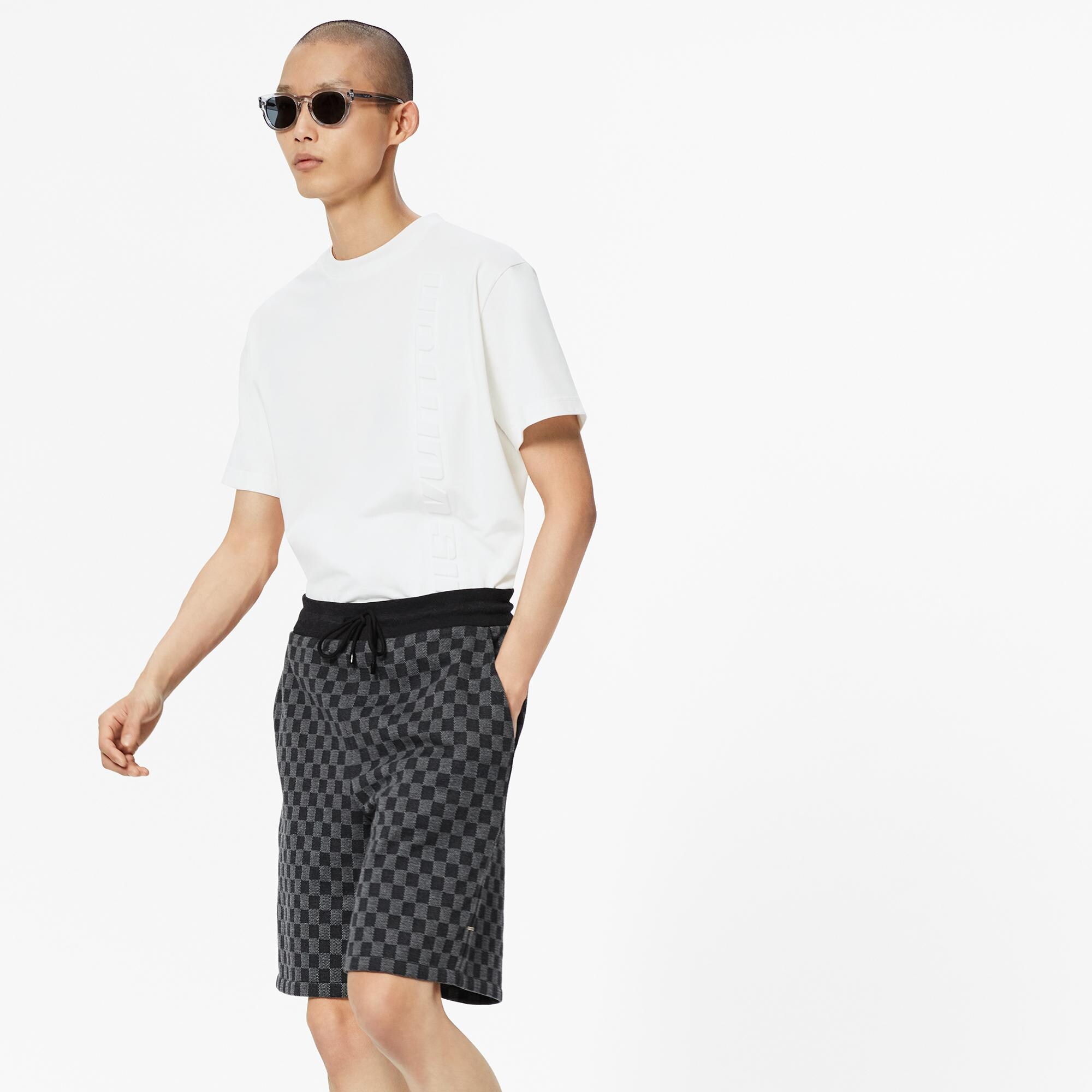 Shorts aus Jacquard mit Damier-Motiv  Herren Ready to Wear Hosen | LOUIS VUITTON (Zoom)