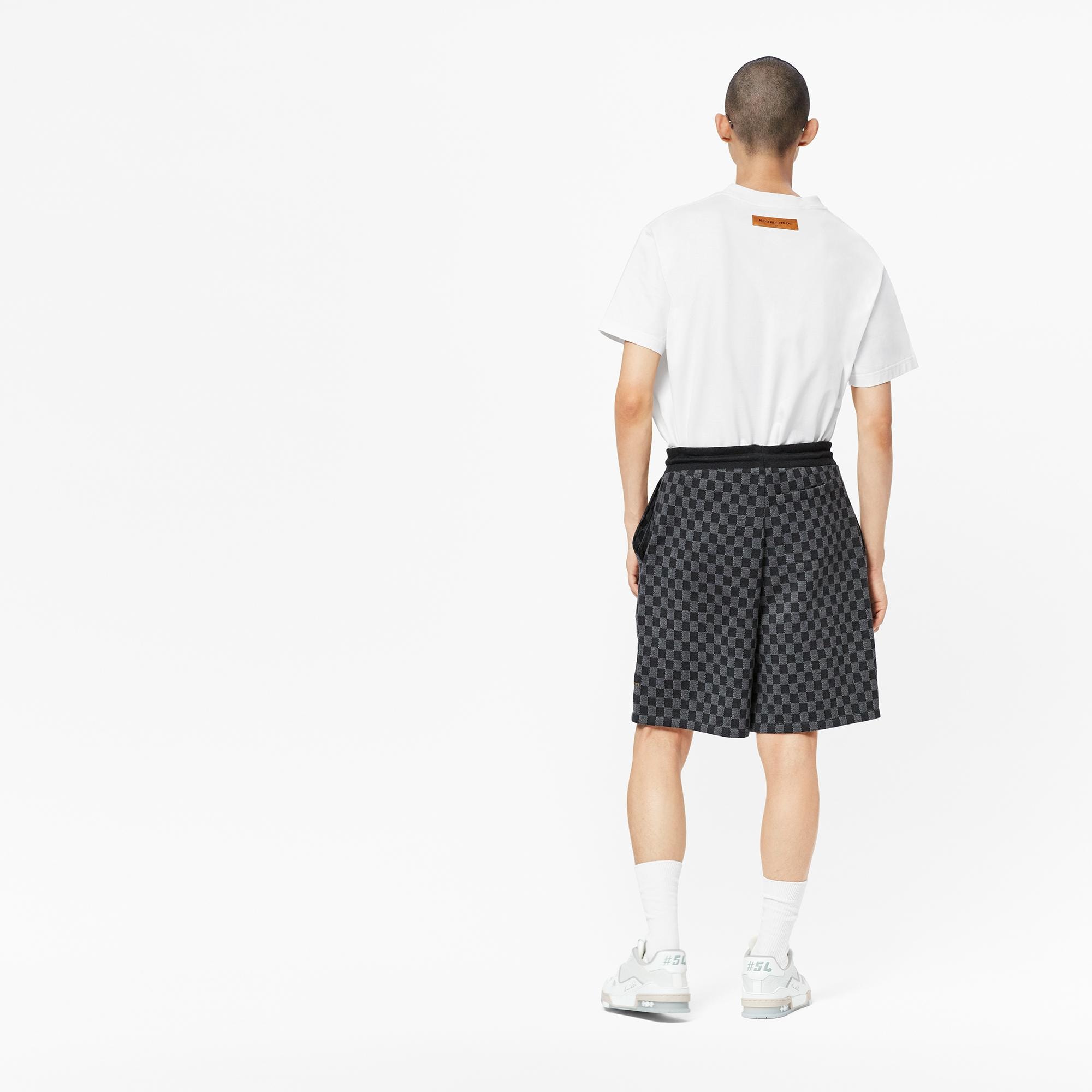 Shorts aus Jacquard mit Damier-Motiv  Herren Ready to Wear Hosen | LOUIS VUITTON (Zoom)
