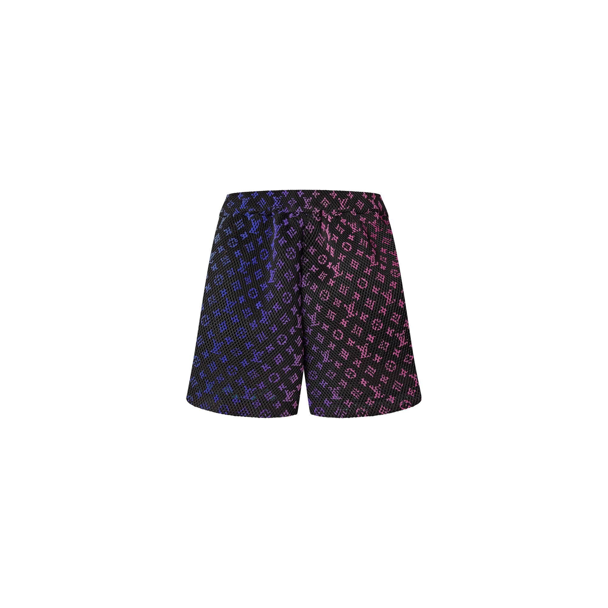 lv shorts blue