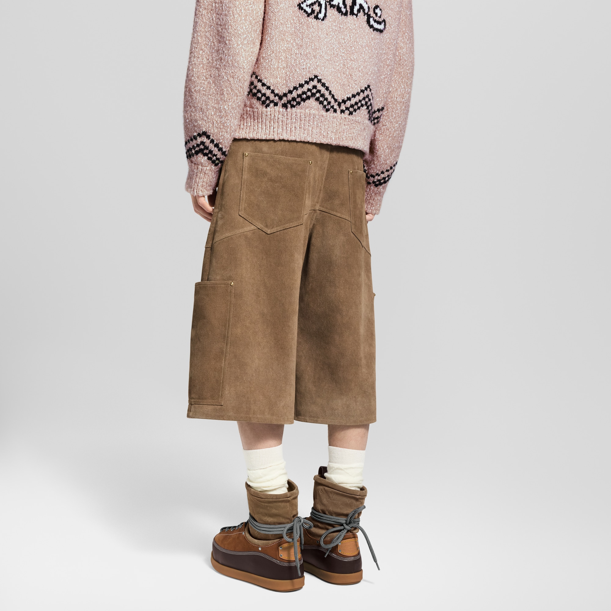 Shorts aus Veloursleder im Workwear-Stil  Herren Ready to Wear Hosen | LOUIS VUITTON (Zoom)