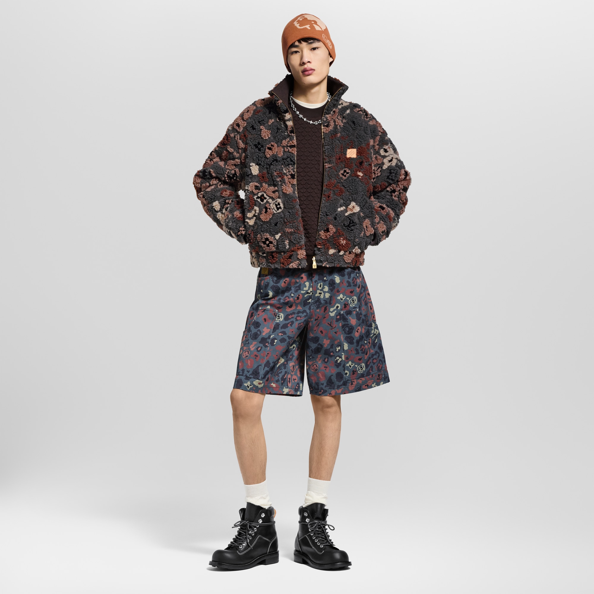 Shorts im Carpenter-Stil mit Motiv  Herren Ready to Wear Hosen | LOUIS VUITTON (Zoom)