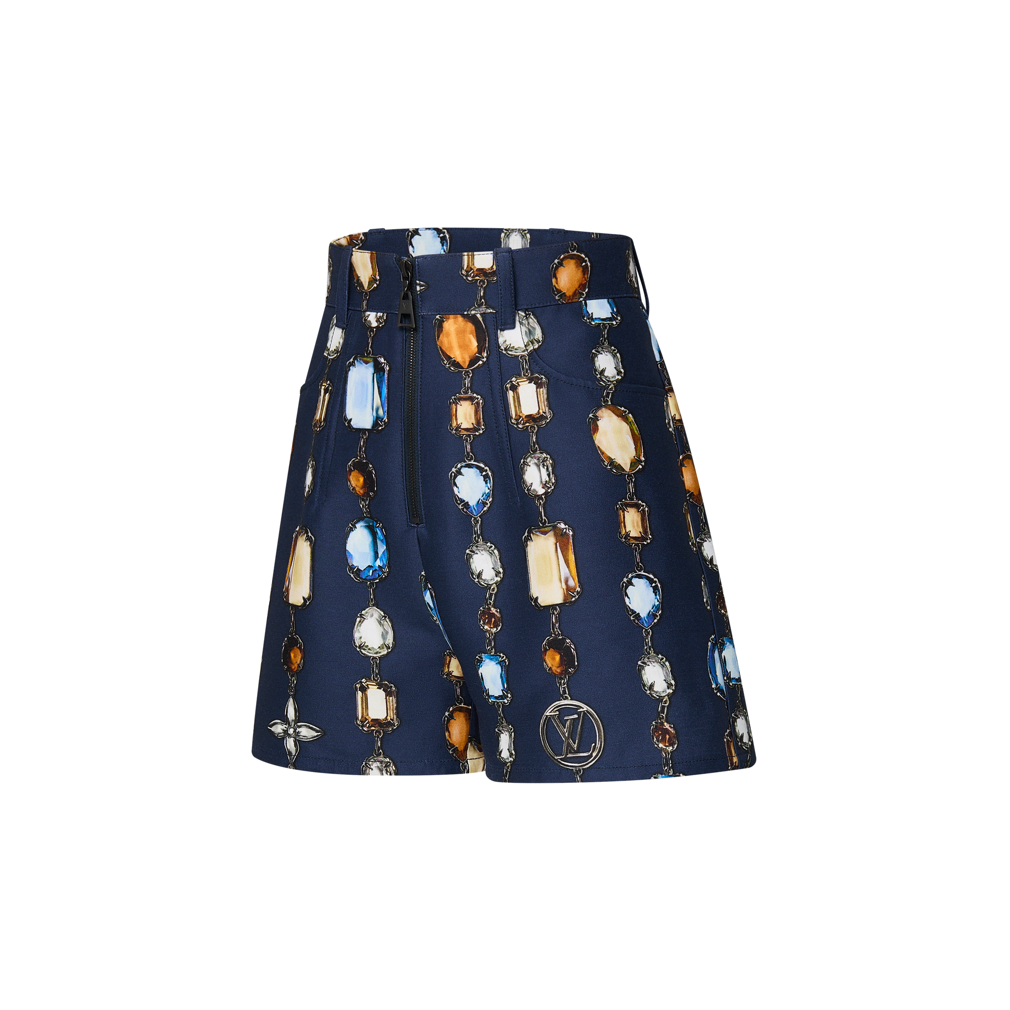 Shorts im Maßkonfektions-Stil mit Halsketten-Motiv  Damen Ready to Wear Röcke und Shorts | LOUIS VUITTON (Zoom)